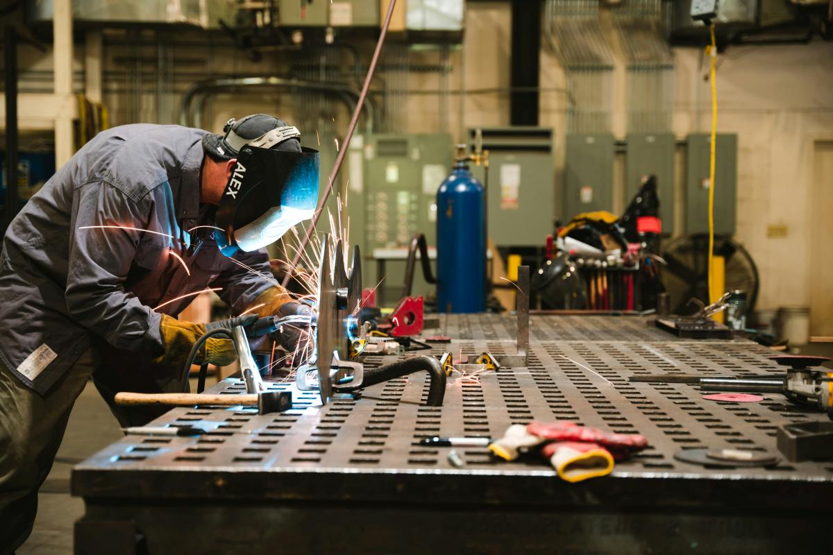 Metal fabrication and on-site fit-up