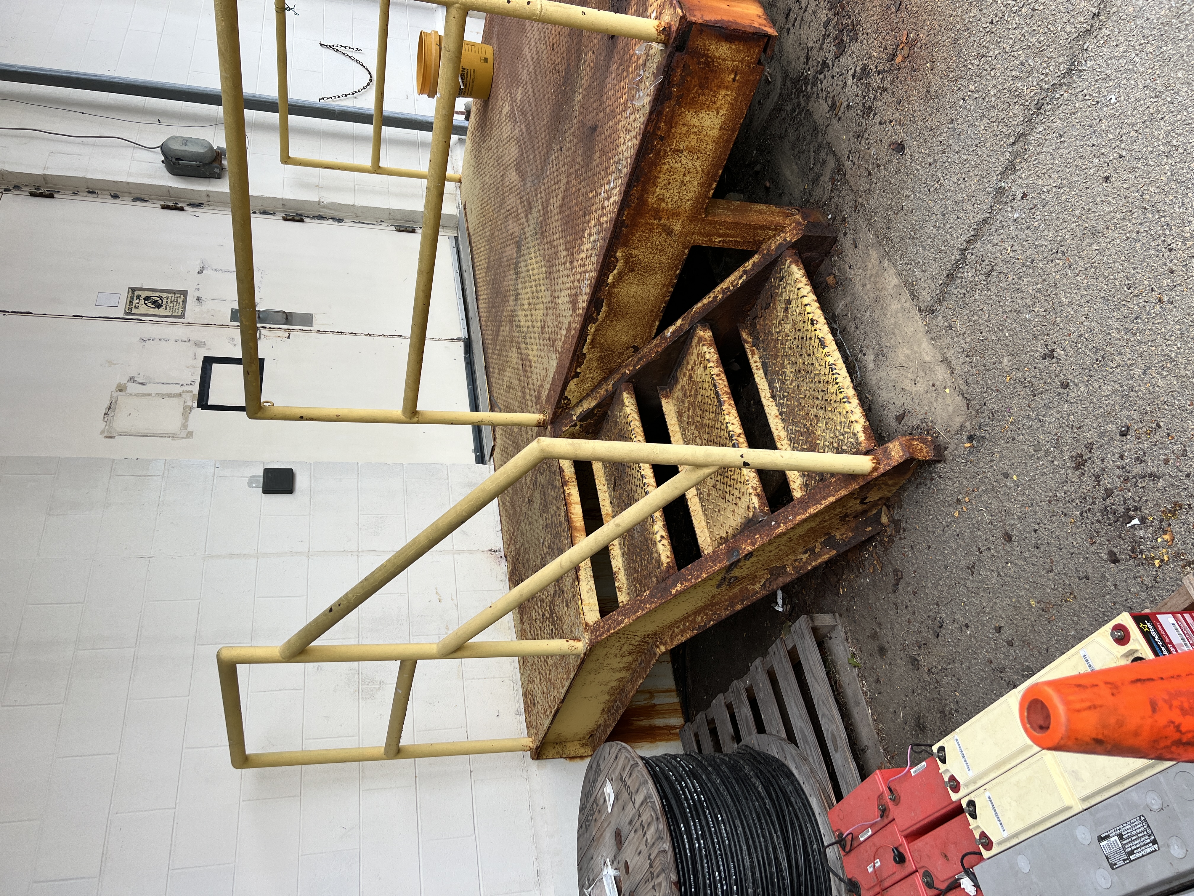 Industrial stair repair and access solutions